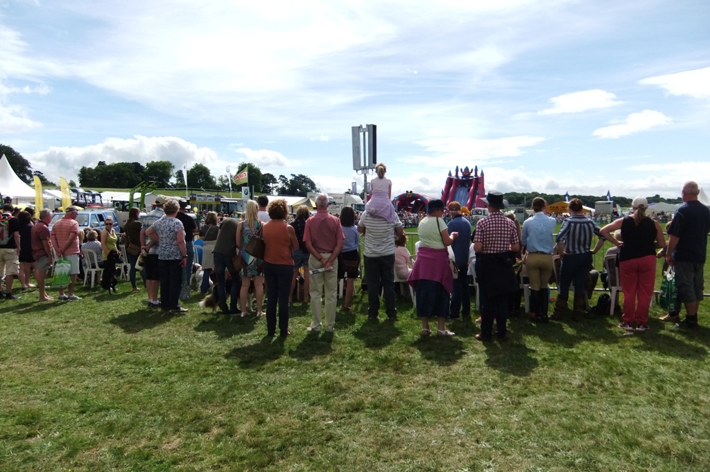 A good crowd and good weather at the Chepstow Show 2016